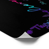 がん認識度戦士ドラゴンフライ信じホープス ポスター (角)