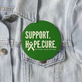 がん認識度支援希望の治療ボタン 缶バッジ