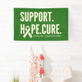 がん認識度支援希望バナー屋内標識 横断幕 (インサイチュ)