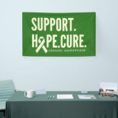 がん認識度支援希望バナー屋内標識 横断幕 (トレードショー)