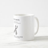 がん認識度神経内分泌MUG コーヒーマグカップ (正面右)