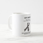 がん認識度神経内分泌MUG コーヒーマグカップ (正面左)
