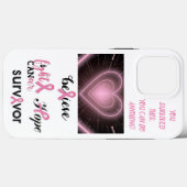 がん認識度電話症例 Case-Mate iPhoneケース (裏面 (横))