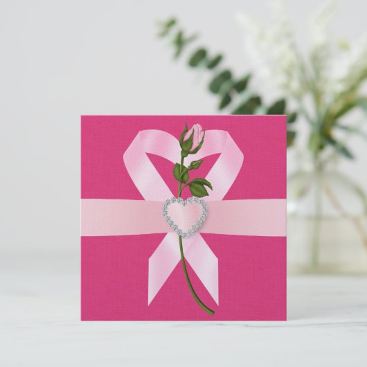 がん認識度 – ピンクリボン (スタンド正面)