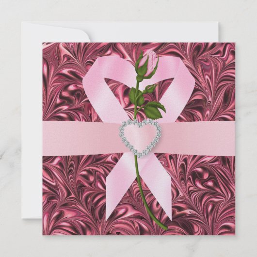 がん認識度 – ピンクリボン (正面)