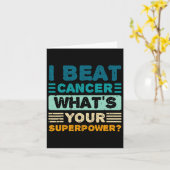 がん認識度IビートがんWhat's Your Superpo カード (黄色い花)