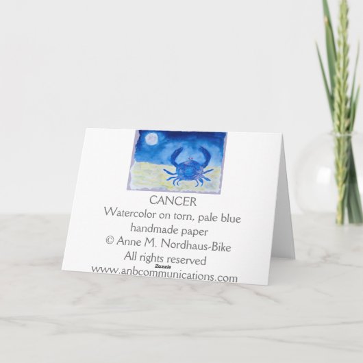 がん誕生日 カード (裏面)