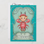 がん誕生日- SRF 招待状 (正面/裏面)