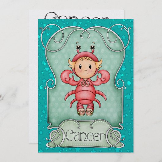 がん誕生日- SRF 招待状 (正面/裏面)