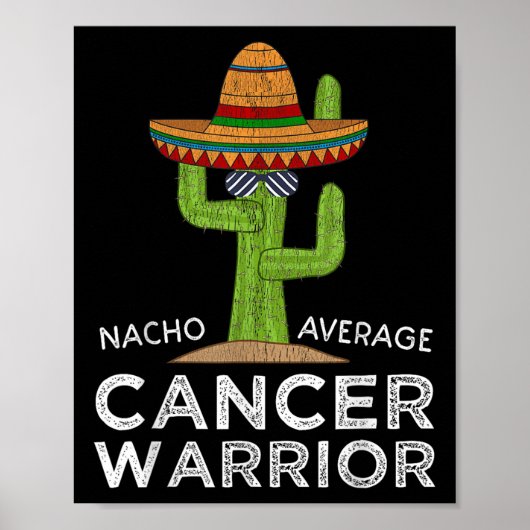 がん闘争支援_がんおもしろい闘士戦争 ポスター (正面)