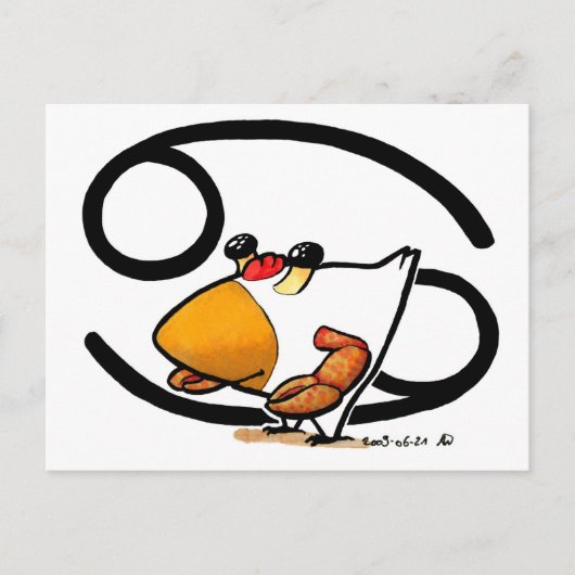 がん鶏はがき ポストカード (正面)