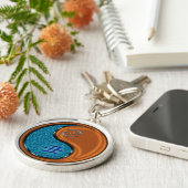 がん&ウッドボックス キーホルダー (側面)