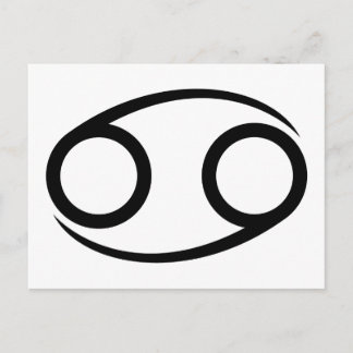 がん クラ蟹 ギリシャ占星術 星座 ポストカード