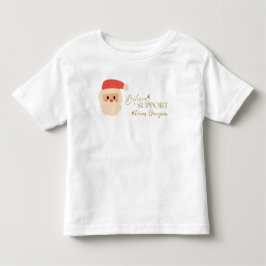 がん。クリスマスカスタムの#team名Toddler Shirt トドラーTシャツ