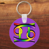 がん&ジェミニGLBT キーホルダー (正面)