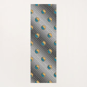 がん&ファイアーラビット ヨガマット (裏面)