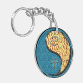 がん&ファイヤーラット キーホルダー (正面左)