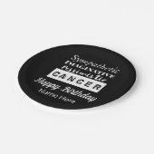 がん〔占星術の〕十二宮図おもしろい特性誕生日 ペーパープレート (アングル)