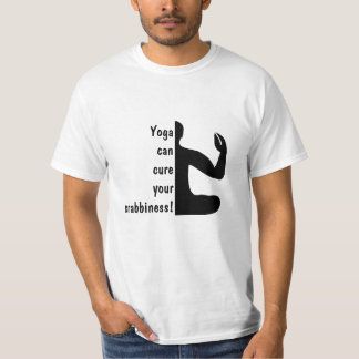 がん〔占星術の〕十二宮図のサおもしろいイン-ヨガTシャツ Tシャツ