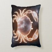 がん〔占星術の〕十二宮図の短所を表すシニアカニの芸術 アクセントクッション (正面(垂直))