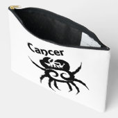 がん〔占星術の〕十二宮図の記号と記号 アクセサリーポーチ (見開き)