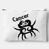 がん〔占星術の〕十二宮図の記号と記号 アクセサリーポーチ (裏面)