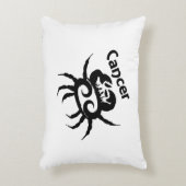 がん〔占星術の〕十二宮図の記号と記号 アクセントクッション (正面(垂直))