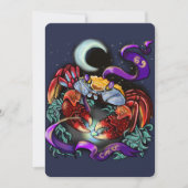 がん〔占星術の〕十二宮図への招待 招待状 (正面)