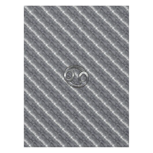 がん〔占星術の〕十二宮図シンボル産業スタイル テーブルクロス (正面)