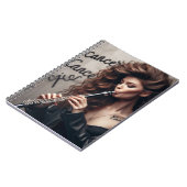 がん〔占星術の〕十二宮図ミュージシャンクラリネット ノートブック (左側)