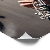 がん〔占星術の〕十二宮図ミュージシャンクラリネット ポスター (コーナー)