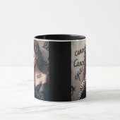 がん〔占星術の〕十二宮図ミュージシャンクラリネット マグカップ (中央)