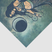 がん〔占星術の〕十二宮図ムーンチャイルドガ女神ベリーダンサー 薄葉紙 (詳細)