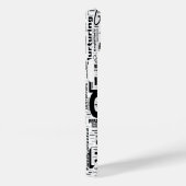 がん〔占星術の〕十二宮図ワードクラウドインスピレーション電話ケース Case-Mate iPhoneケース (裏面 / 右)