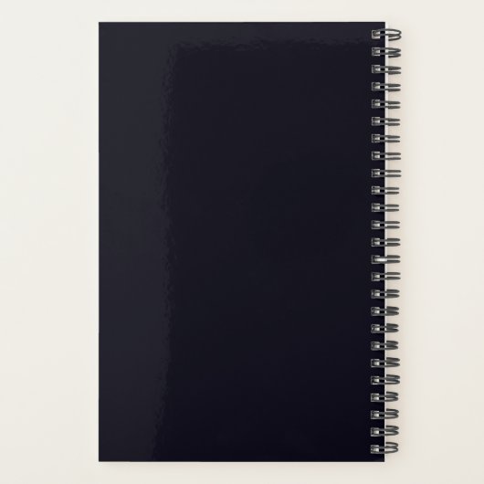 がん〔占星術の〕十二宮図占星術宇宙スターズパーソナル プランナー手帳 (裏面)