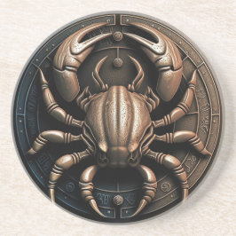 がん〔占星術の〕十二宮図徴候がん占星術 コースター