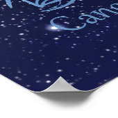 がん〔占星術の〕十二宮図徴候と星座 ポスター (角)