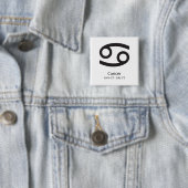 がん〔占星術の〕十二宮図徴候6月21日~7月22日 缶バッジ (インサイチュ)