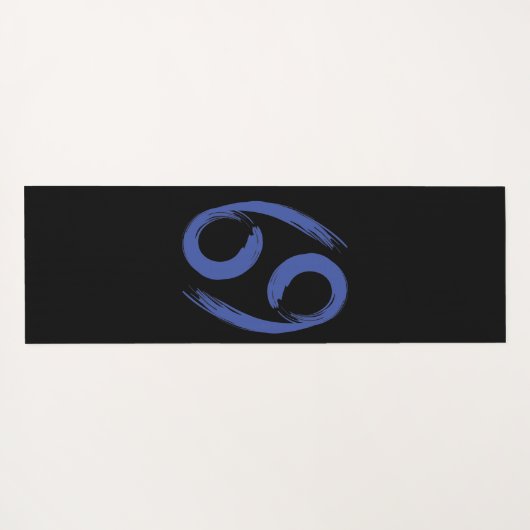 がん〔占星術の〕十二宮図徴候6月7月夏季占星術 ヨガマット (裏面(横))