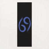 がん〔占星術の〕十二宮図徴候6月7月夏季占星術 ヨガマット (裏面)