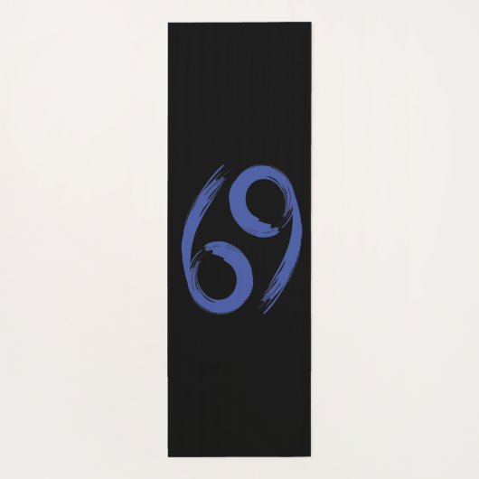 がん〔占星術の〕十二宮図徴候6月7月夏季占星術 ヨガマット (裏面)