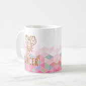 がん〔占星術の〕十二宮図徴候 コーヒーマグカップ (正面左)