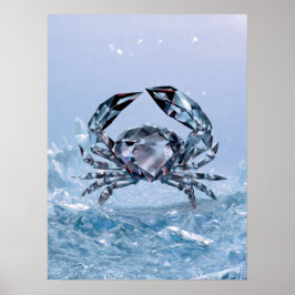 がん〔占星術の〕十二宮図徴候 ポスター