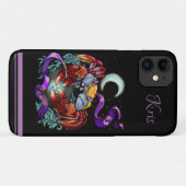 がん〔占星術の〕十二宮図徴候 Case-Mate iPhoneケース (裏面(横))