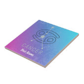 がん〔占星術の〕十二宮図星印占星術星座 タイル (側面)