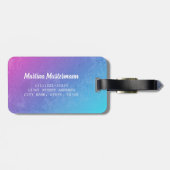 がん〔占星術の〕十二宮図星印占星術星座 ラゲッジタグ (裏面横)