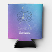 がん〔占星術の〕十二宮図星印占星術星座 缶クーラー (正面)