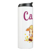 がん〔占星術の〕十二宮図牛、かわいい癌 タンブラー (回転左)