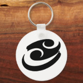 がん〔占星術の〕十二宮図 キーホルダー (正面)