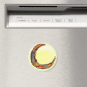 がん〔占星術の〕十二宮図 – 月 マグネット (インサイチュ (食洗機))